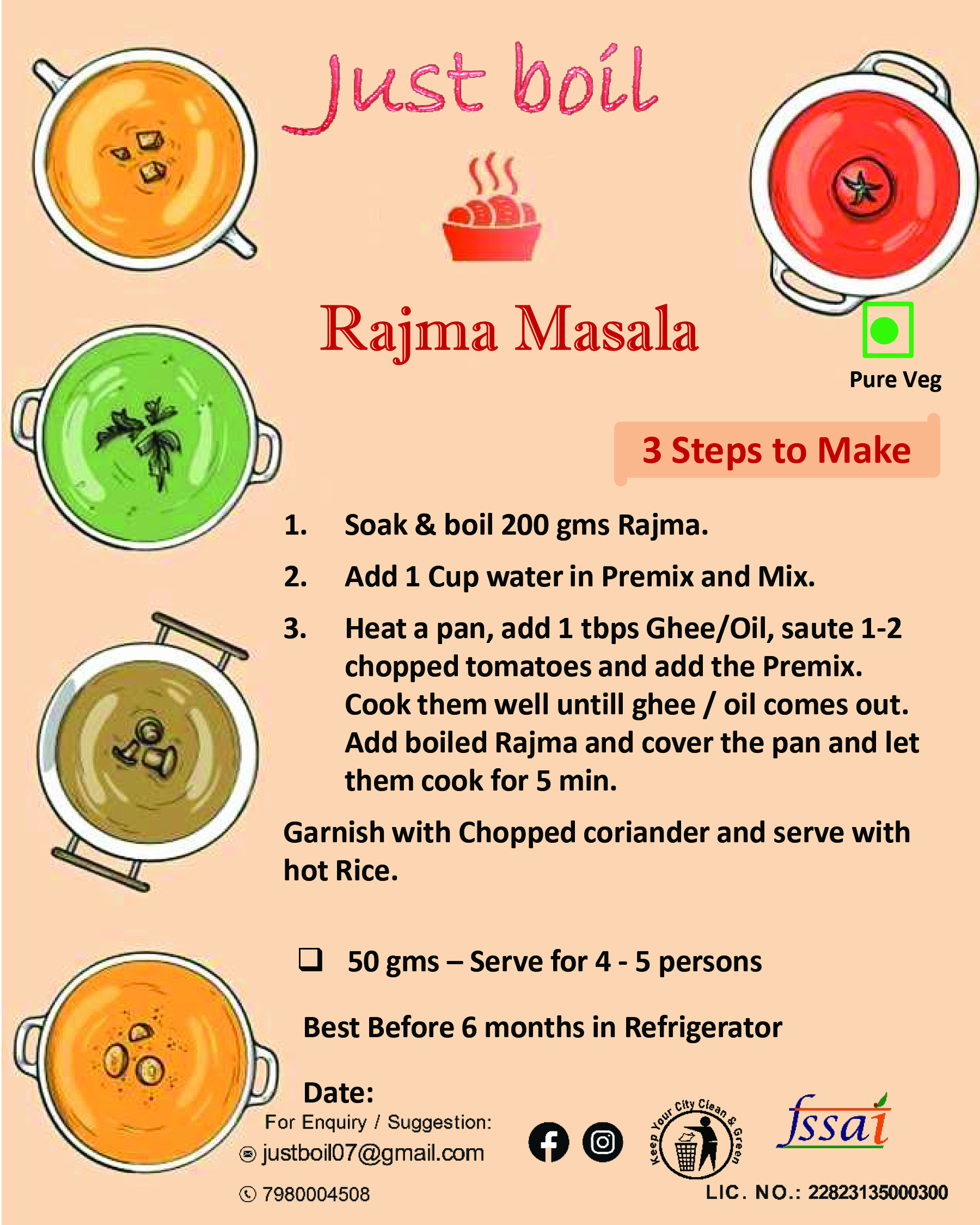 rajma masala premix