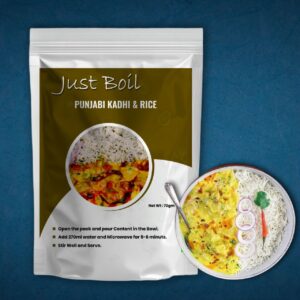 Punjabi Kadhi Chawal