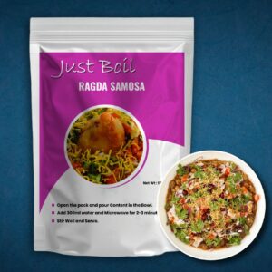 ragda samosa just boil foods