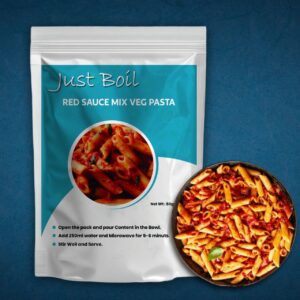 red sauce mix veg pasta just boil