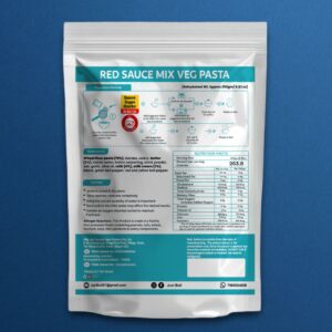 red sauce mix veg pasta just boil foods