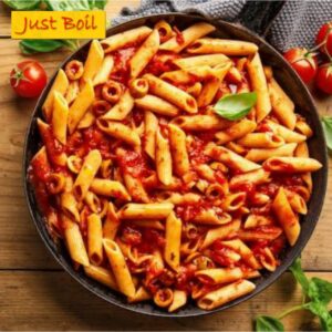 red sauce mix veg pasta justboil foods